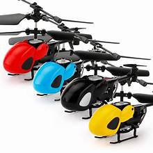 Remote Control Helicopter Cool Electric Airplane Toys for Kids RC Helicopter with LED Toys for Boys and Girls